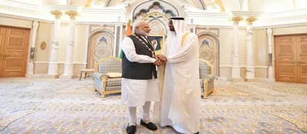 UAE honours PM Modi with highest civilian award